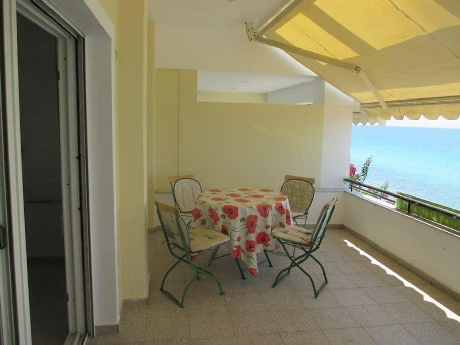 Seaside Beach House Siviri Exterior foto